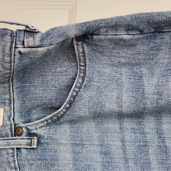 Wrangler  Authentics,  NWTG, Sz 42 X 30 Light Blue Jeans, 3 Pockets in Front - Picture 6 of 11